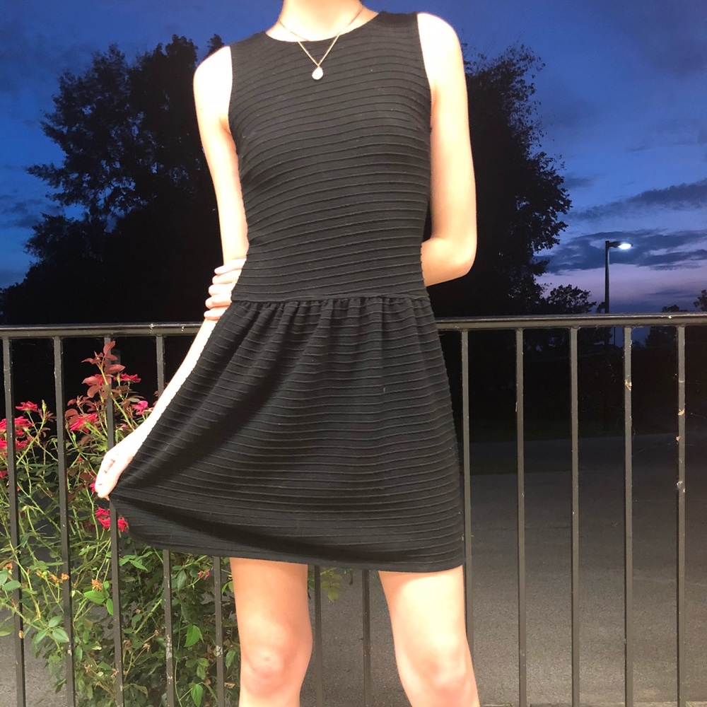 Textured Fit and Flare Forever 21 Dress